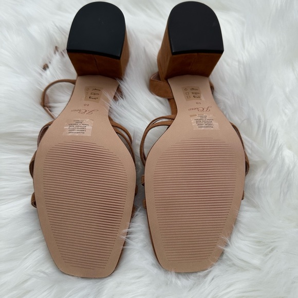 NWB J. Crew Odette Strappy Sandals - Carmel - Picture 4 of 12